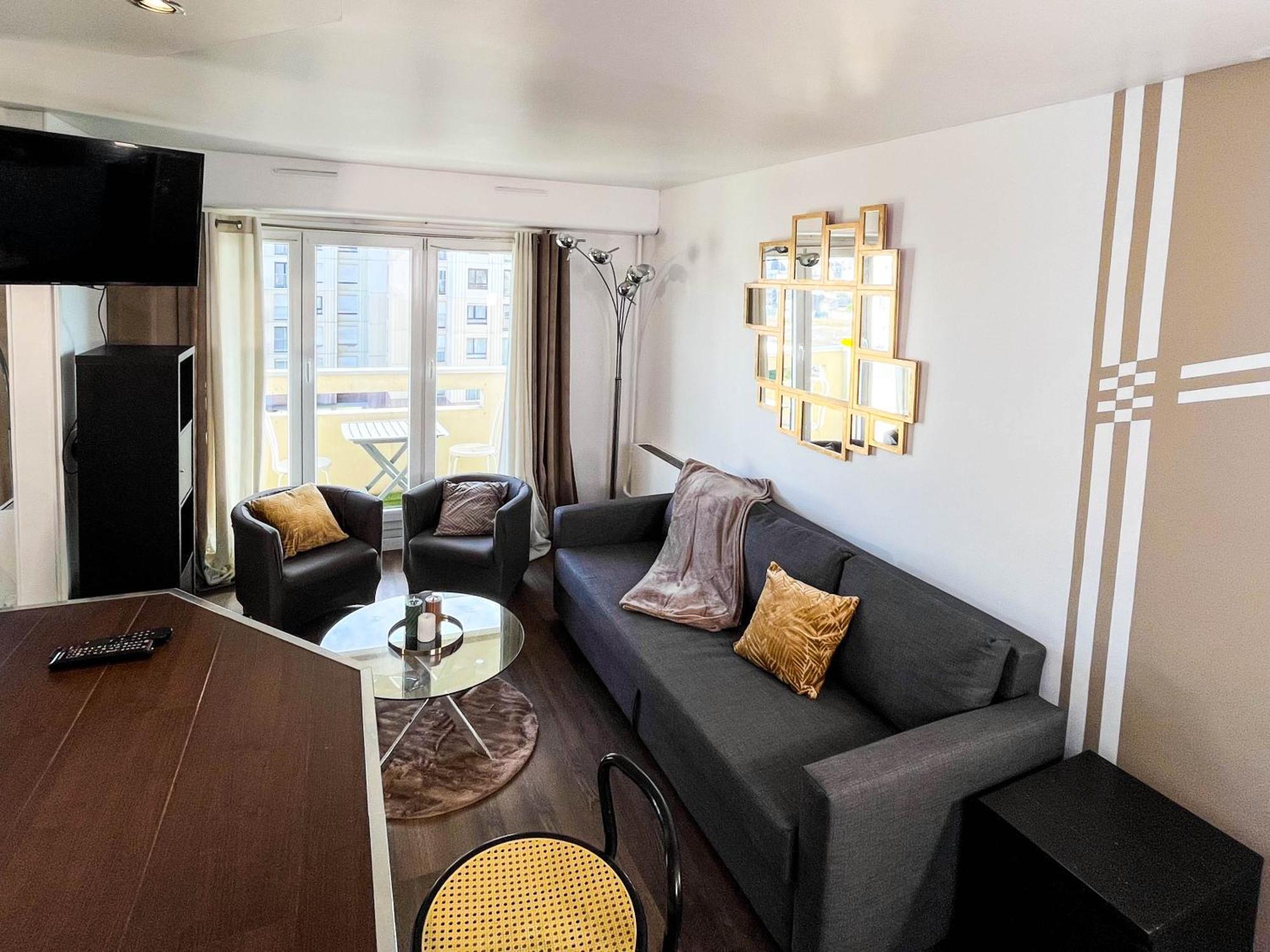 Appart Cosy et chic dans une résidence calme Rouen Extérieur photo